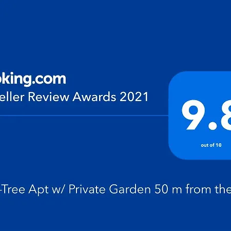 Pine-tree W/ Private Garden 50 M From The Sea 골렘